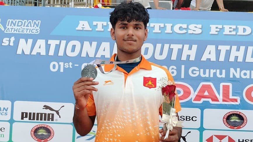 Overage protest against Karnataka-based Youth Javelin Champion Pushpak Nelwade
