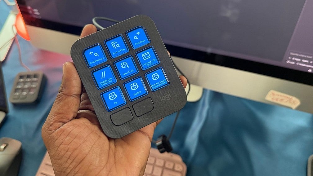 Logitech unveils MX Keypad, a multi-app AI control center