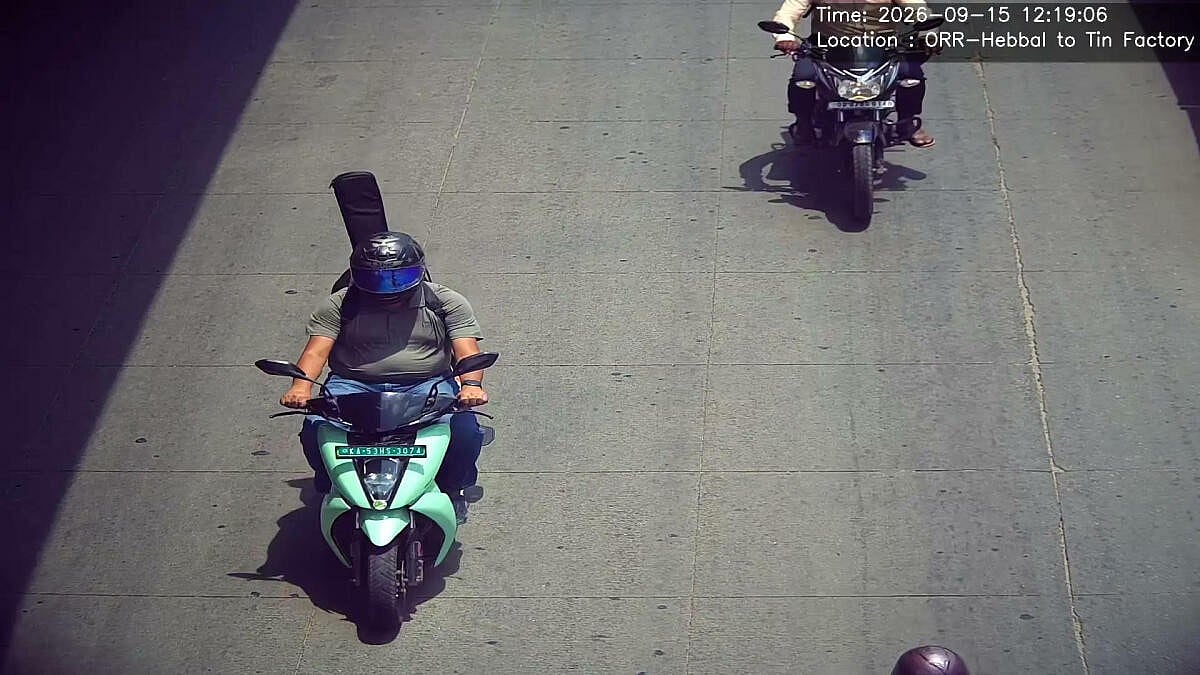 AI camera mistakes guitar for pillion rider in Bengaluru, issues Rs 500 helmet fine
