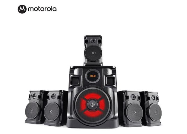 Motorola AmphisoundX 100 W speakers. Credit: Motorola