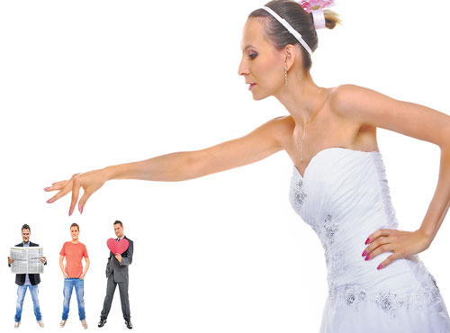 Finding Mr Right, but her own way...