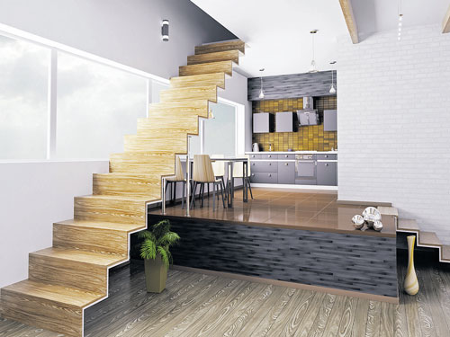 Making the most of staircase spaces