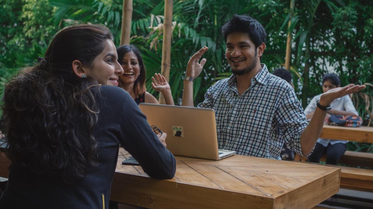 Creative space with focus on wage disparity