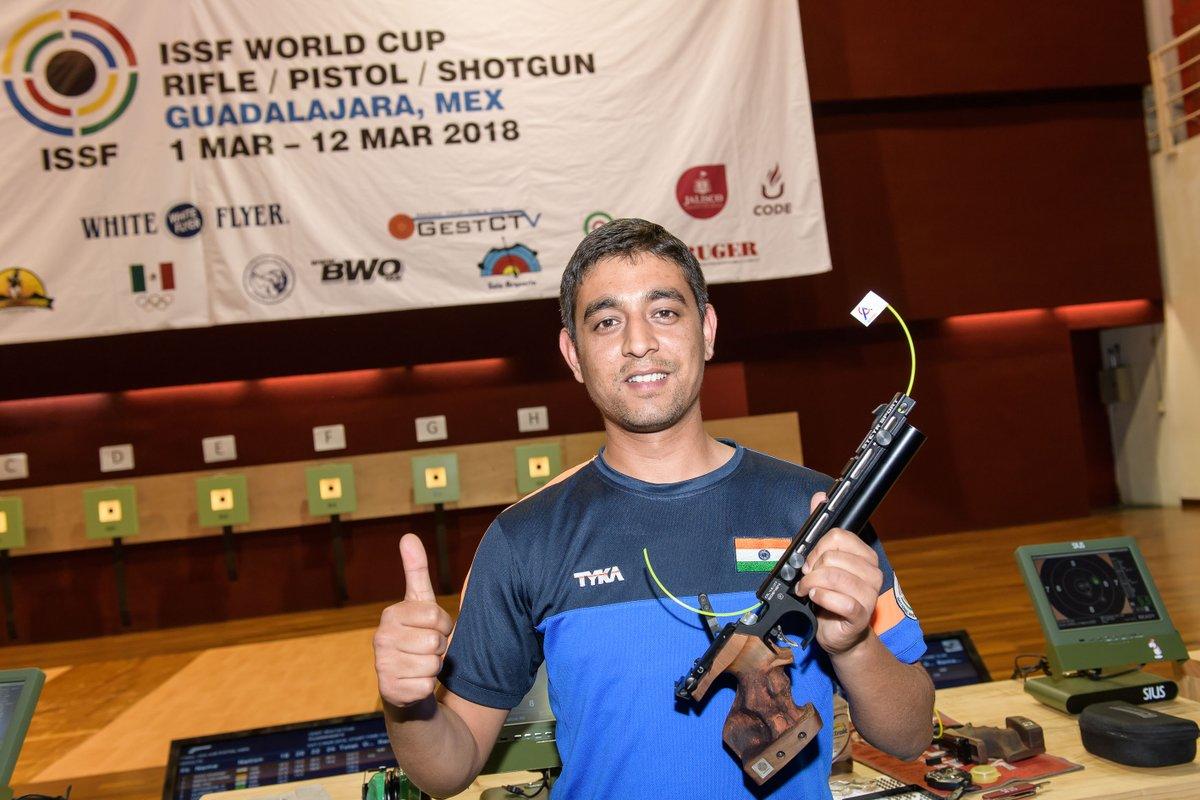 Rizvi No 1 in 10M air pistol rankings
