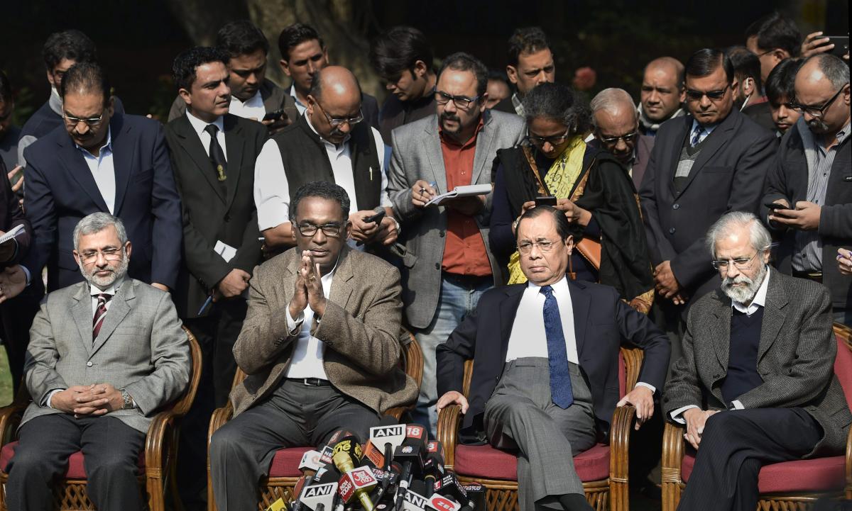 Ex-CJI calls judges' presser 'disturbing' event