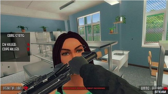 Active Shooter: School shooting game draws criticism in United States