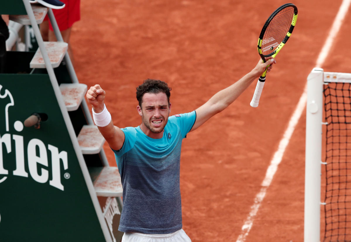 Marco Cecchinato stuns Novak Djokovic