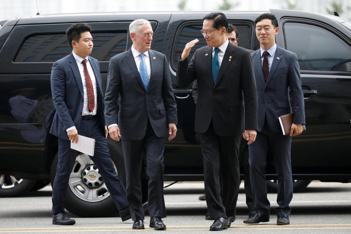 US will keep current troop levels in S.Korea: Mattis
