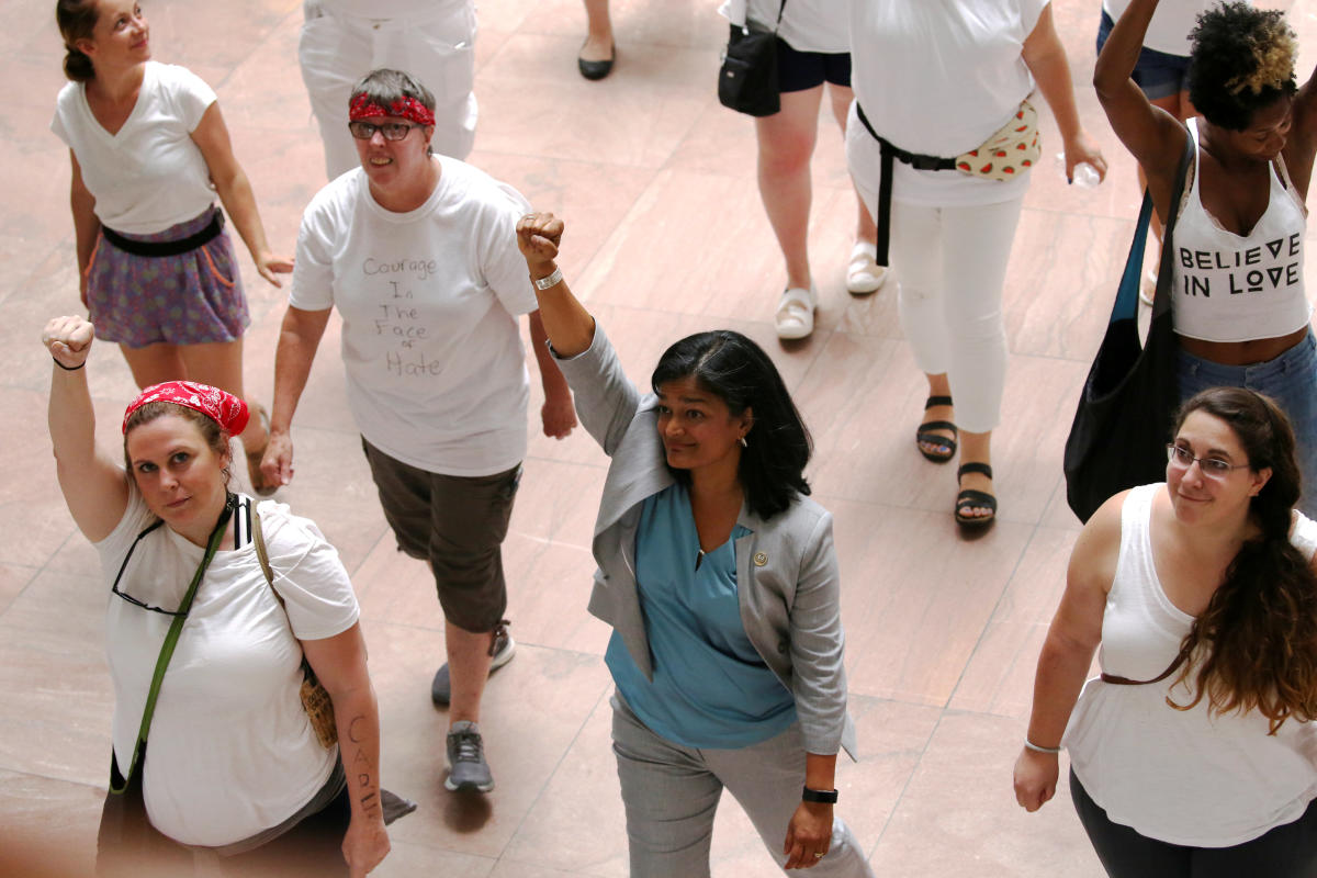 Pramila Jayapal arrested for protesting border policy
