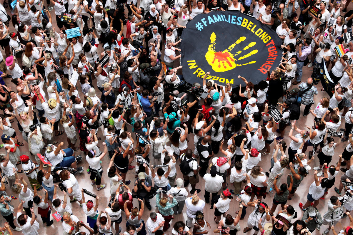 Protests across U.S. over Trump immigration policy