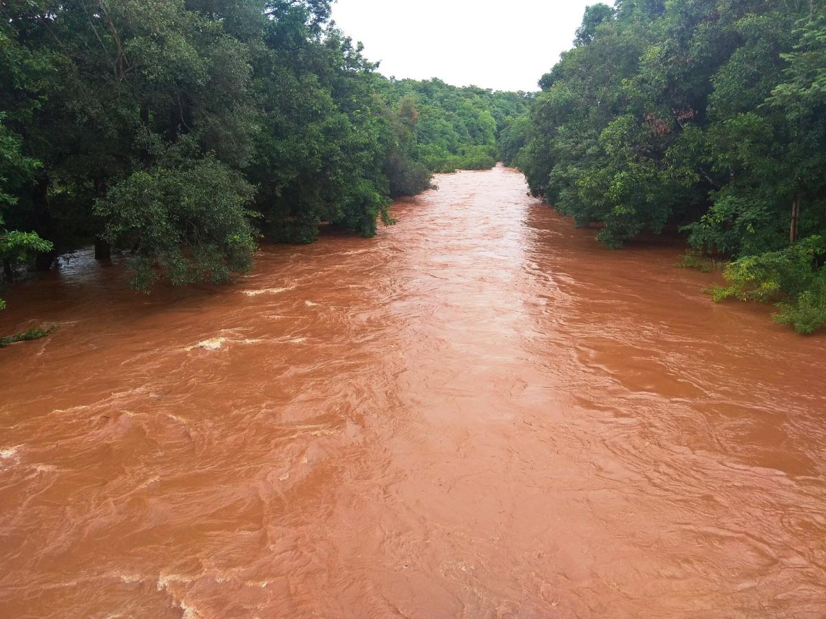 Rivers in full flow as heavy showers pummel state