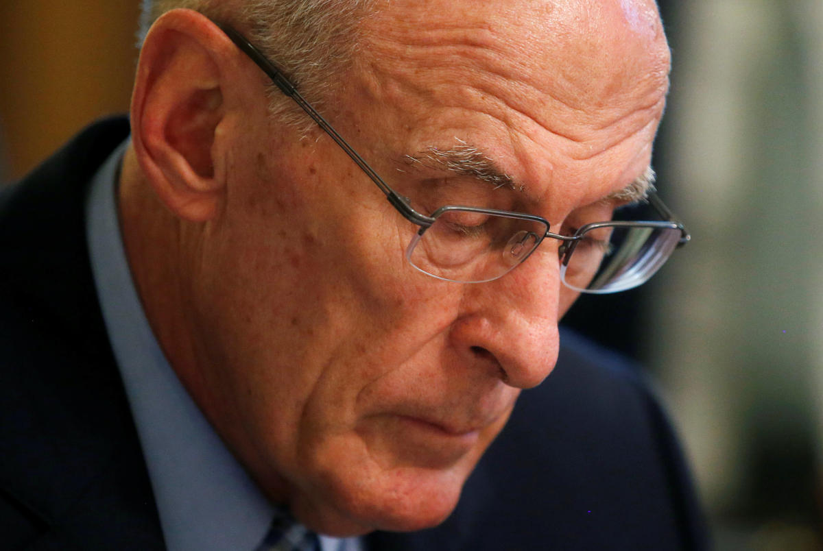 Dan Coats says he meant no disrespect to Trump
