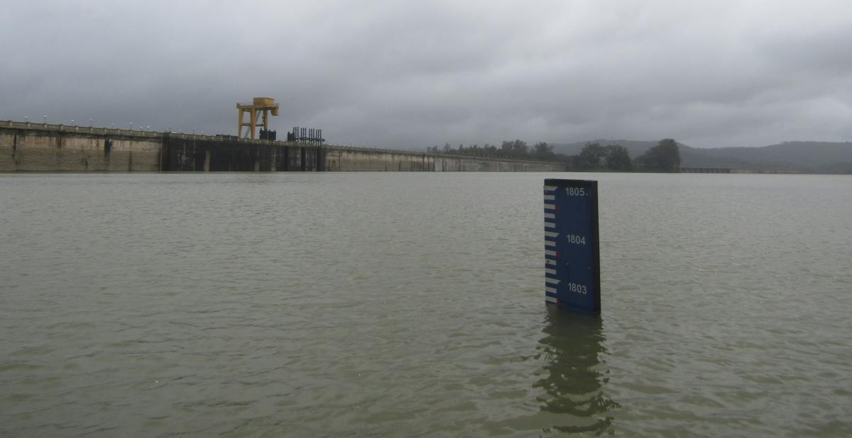Linganamakki dam level crosses 1,800 feet
