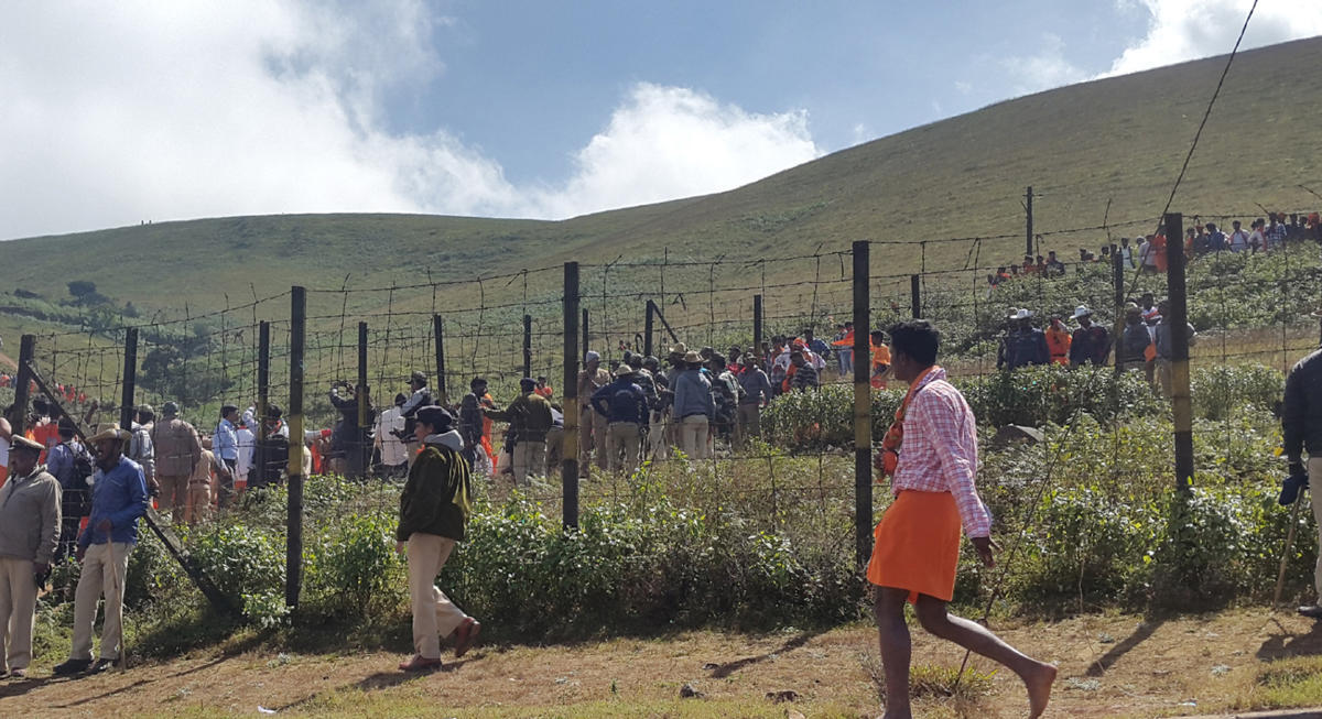 Measures to protect Kabrastan in Datta Peetha 