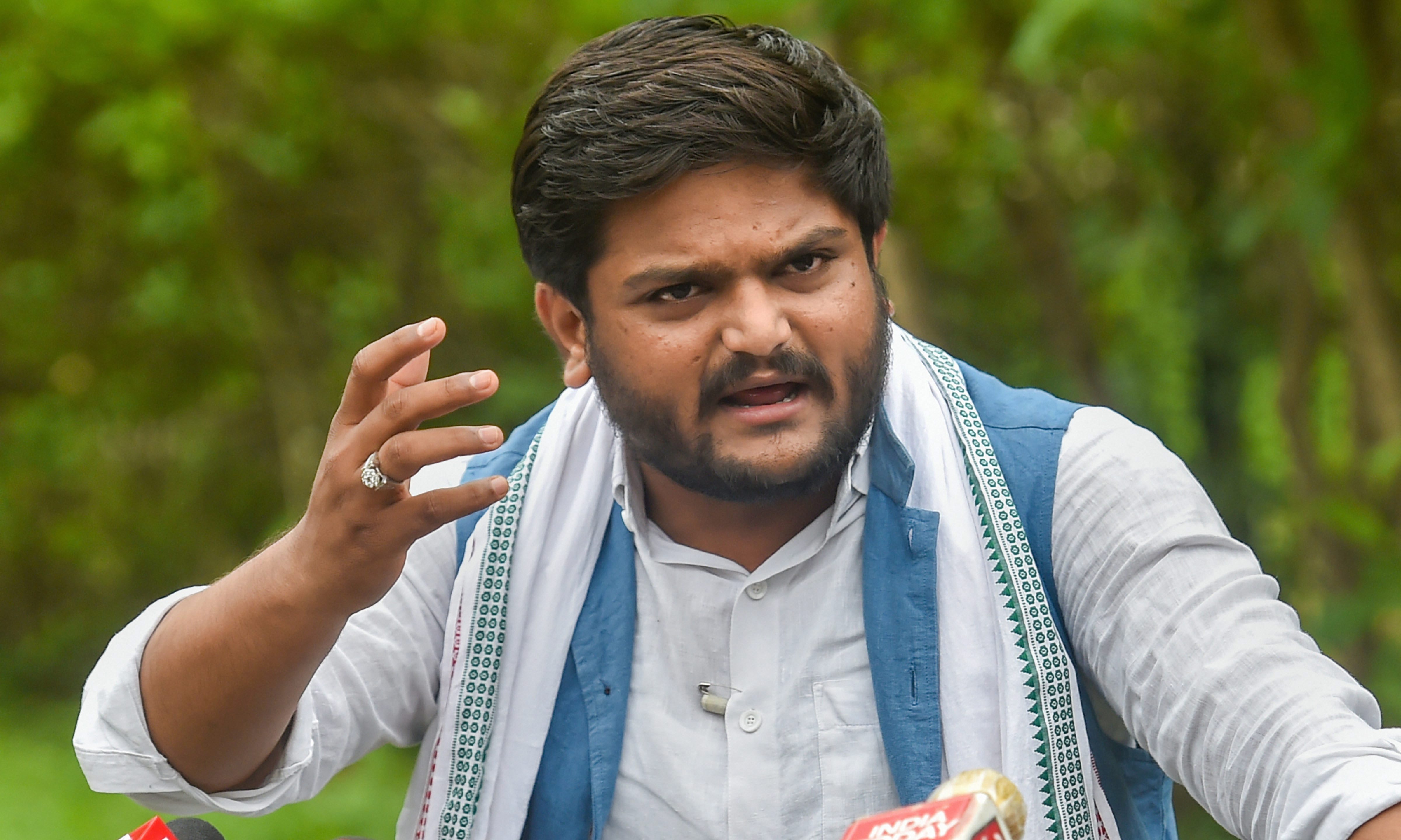 Police detain, release Hardik later