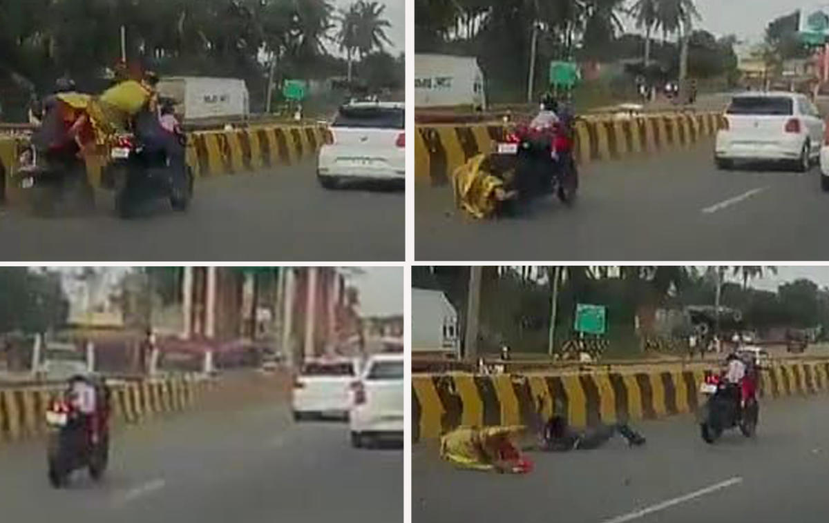 Kid survives 300-metre ride on runaway bike
