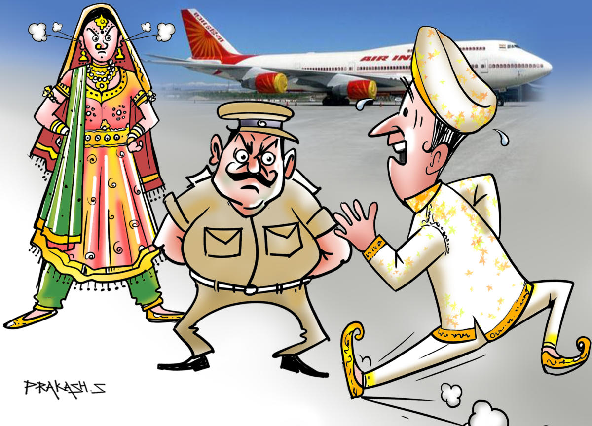 Fly-by-night NRI grooms' passport to be impounded 