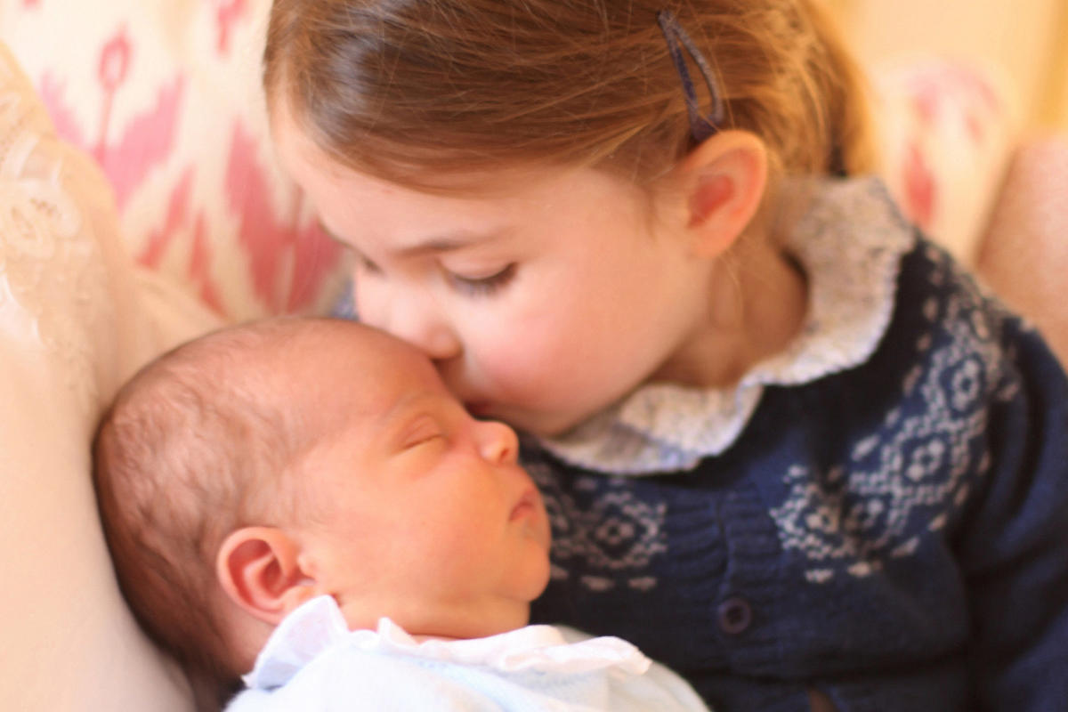 William, Kate release first pictures of Prince Louis