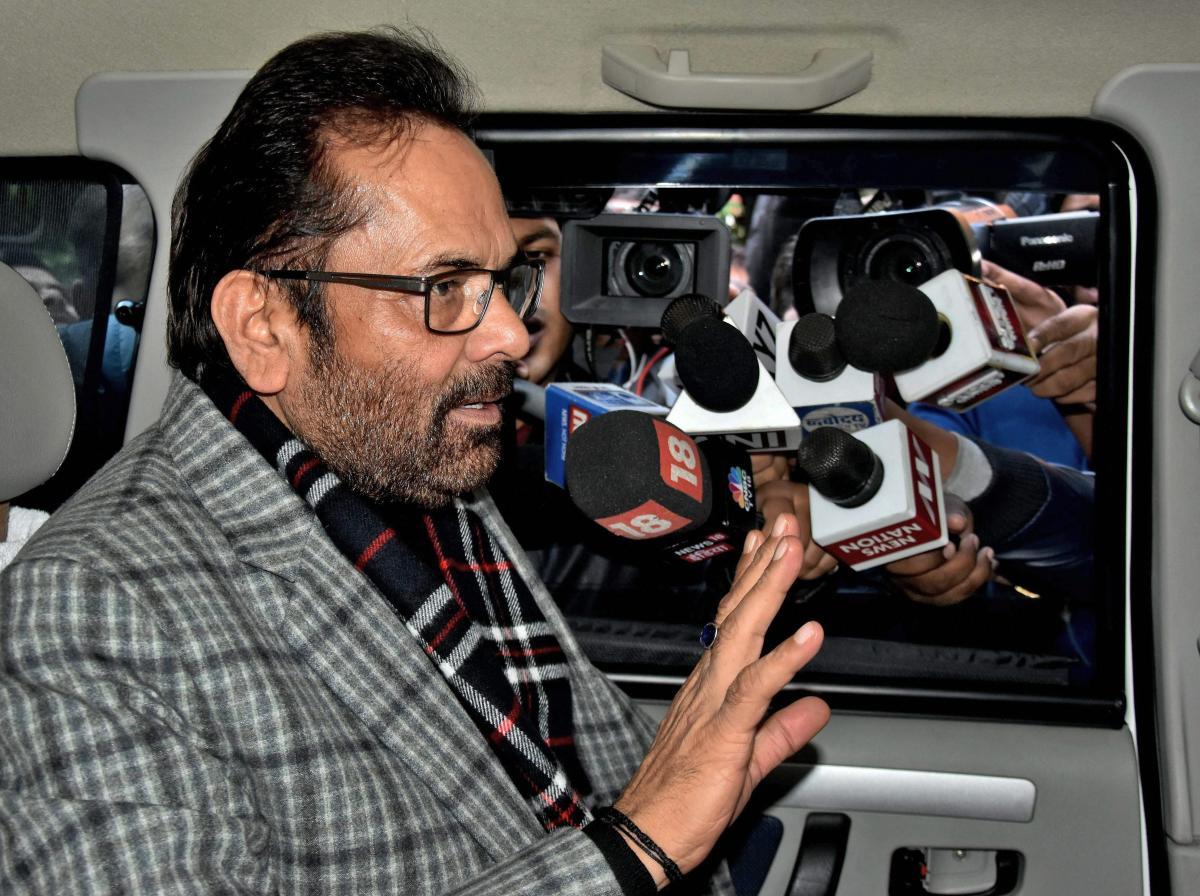 Naqvi rejects Goa archbishop's letter on minorities