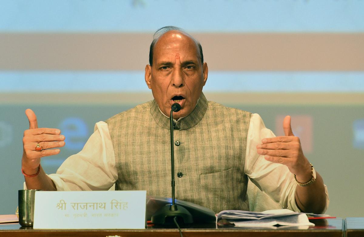 Centre wants terrorism to end in Kashmir: Rajnath Singh