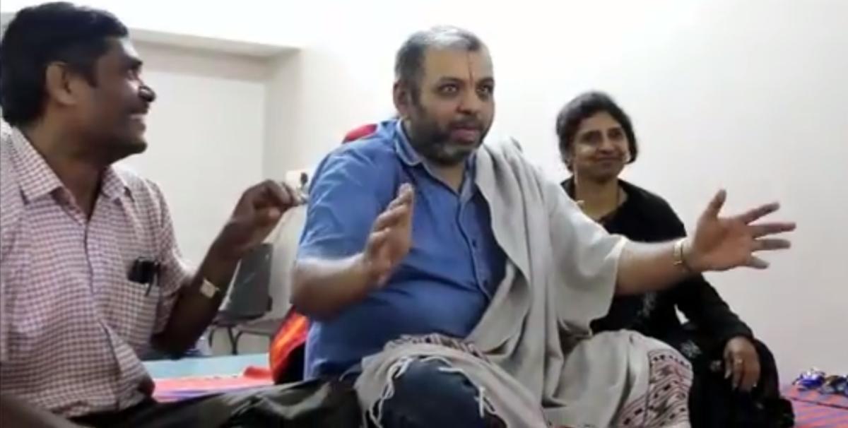 Professors star in viral college fest video