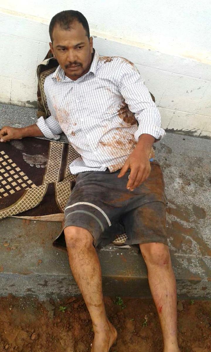 Two escape death in elephant attack