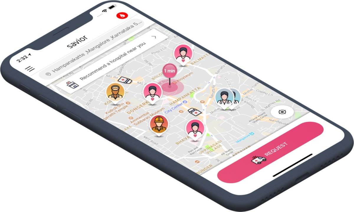 Savior app to provide medical emergency needs