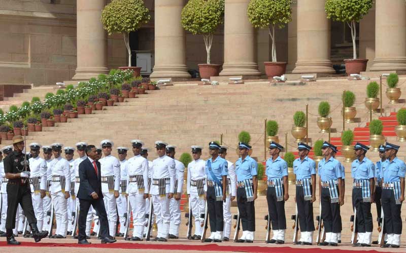 Airman faints during guard of honour to Seychelles prez