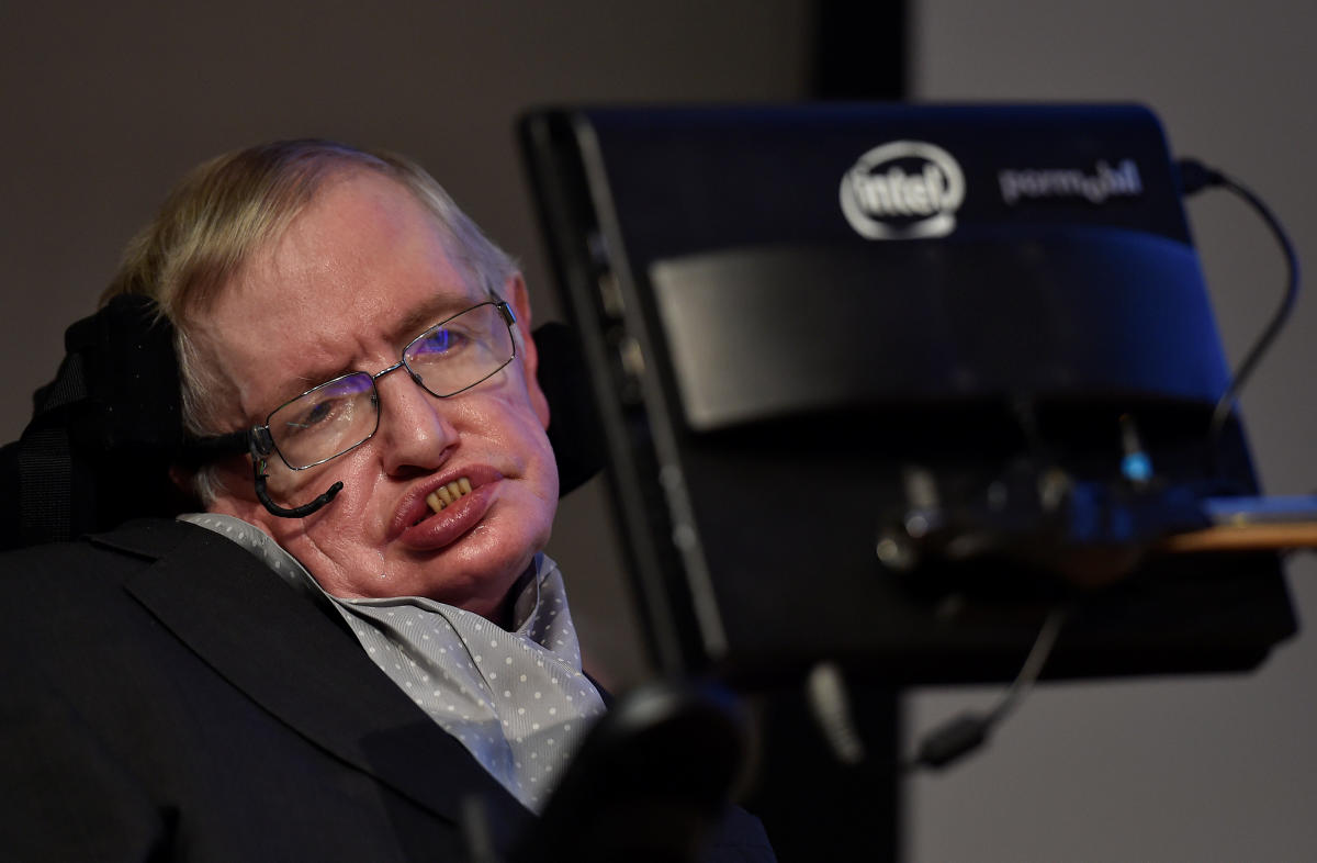 Stephen Hawking's wheelchair, thesis for sale