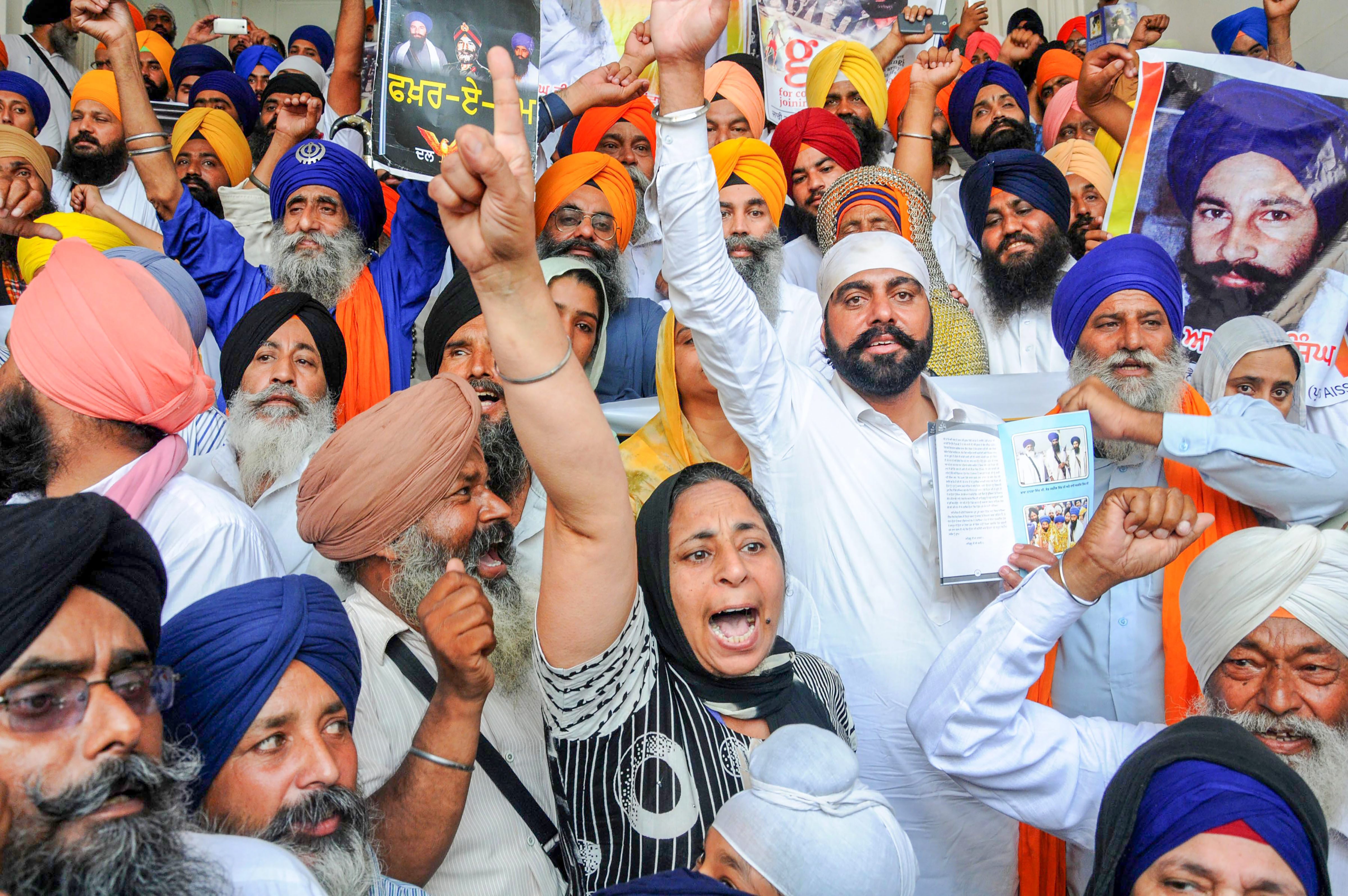 Radicals raise Pro-Khalistan slogans at Op Blue star anniversary