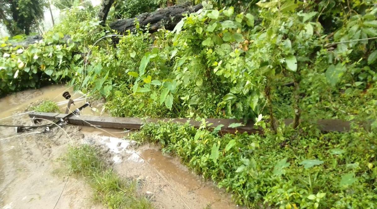 Power outages hit rural areas