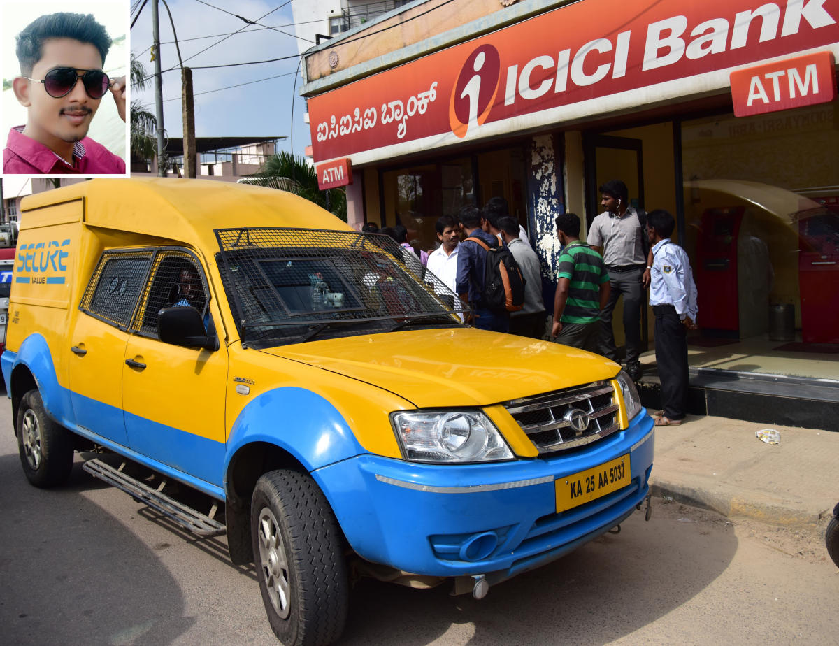 Cash van driver escapes with Rs 75L