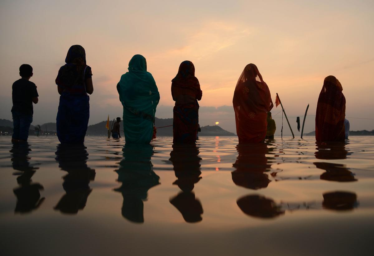 Jail inmates perform Chhath puja in Bihar