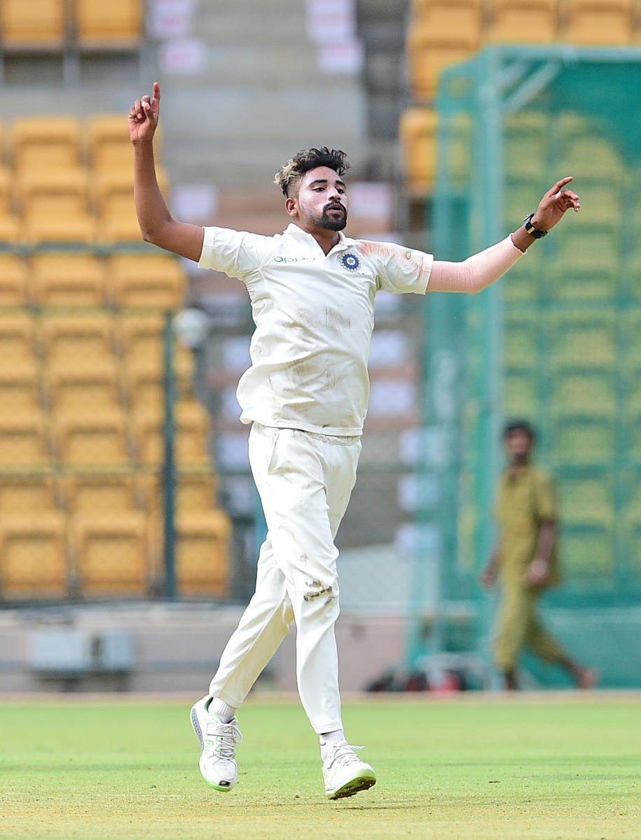 India 'A' bowlers have SA 'A' on the mat