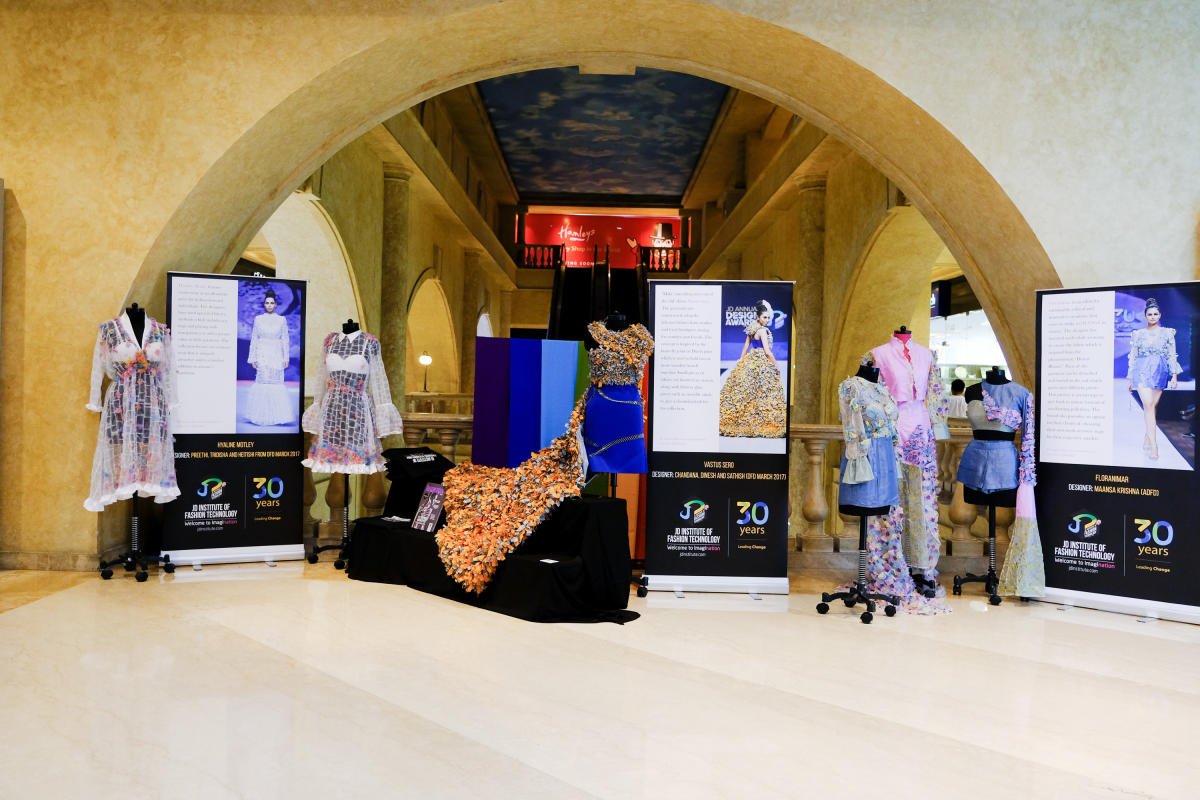 Tea bags, seeds used in gowns, resort wear