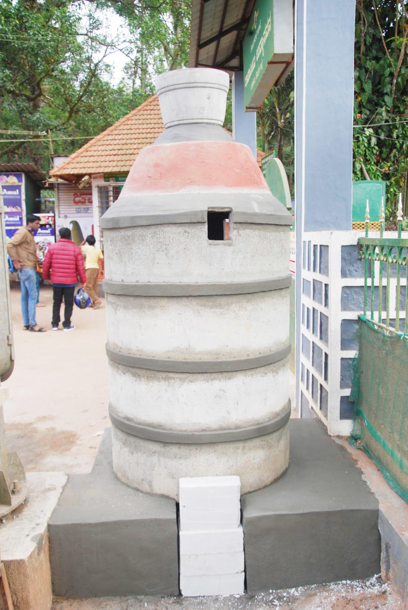 Bottle dropper at Raja Seat