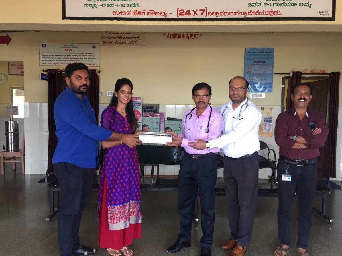 Three ECG machines installed at health centres
