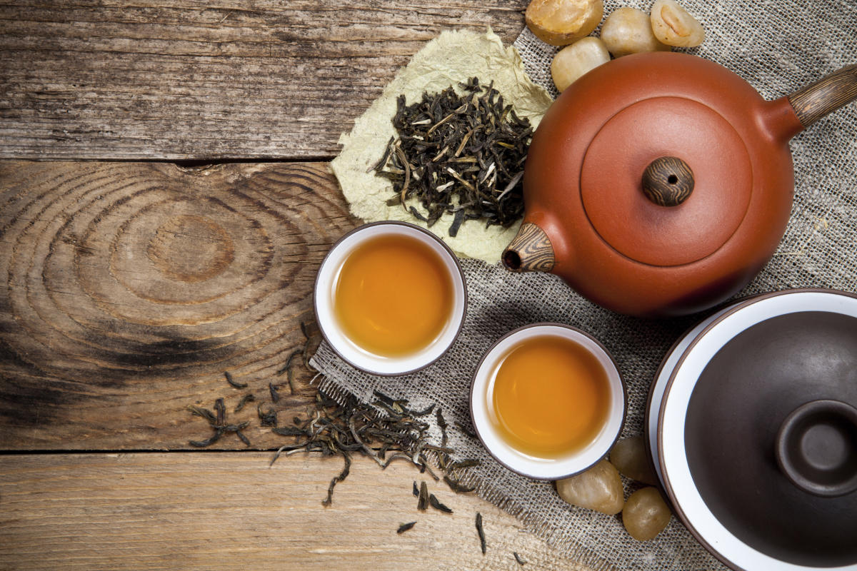 The art of tea tasting