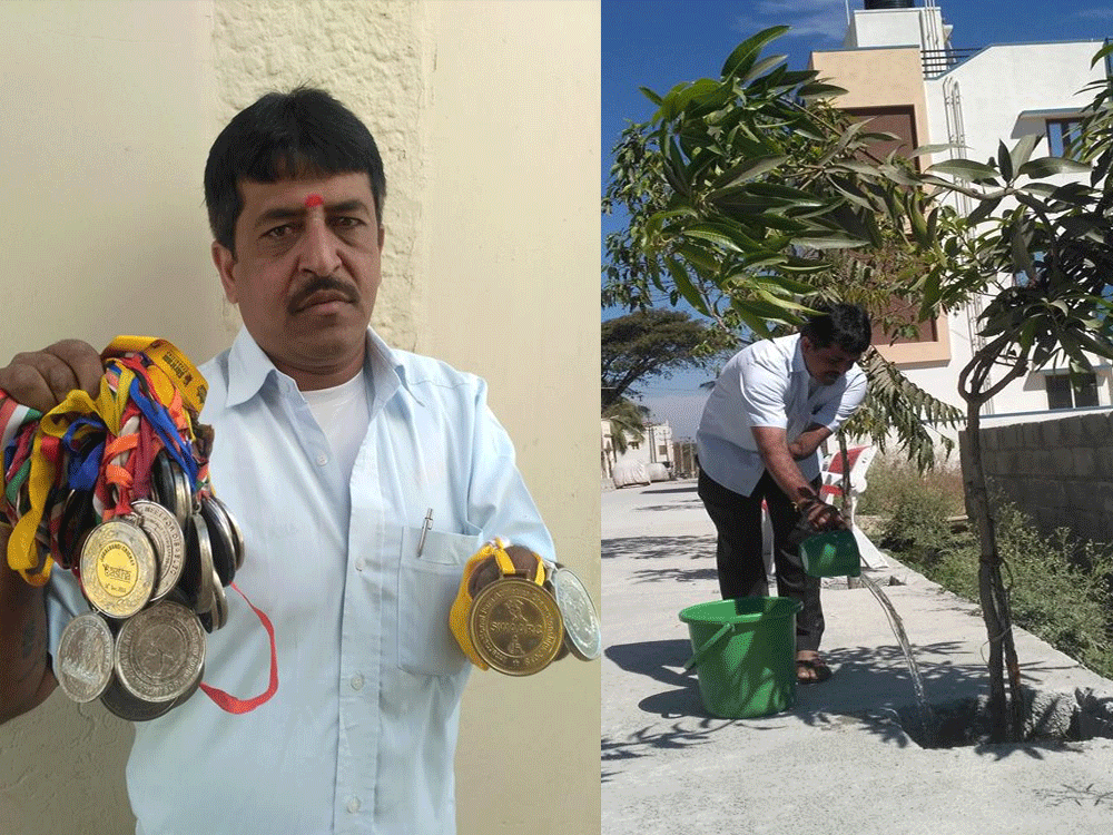 Para-athlete wants govt job to continue green mission