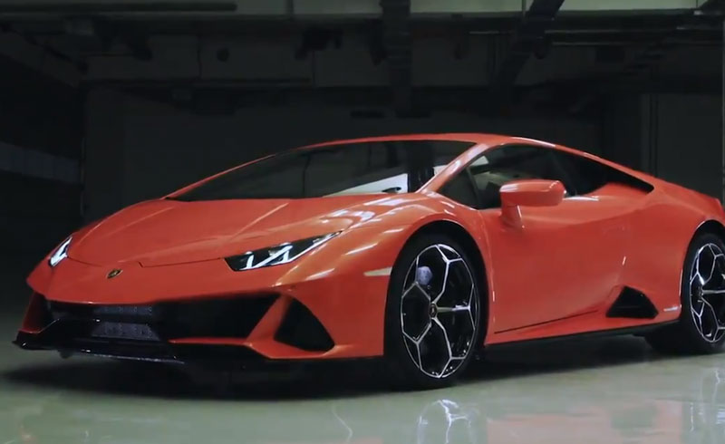 Lamborghini drives in Huracan Evo in India at ₹ 3.73 cr