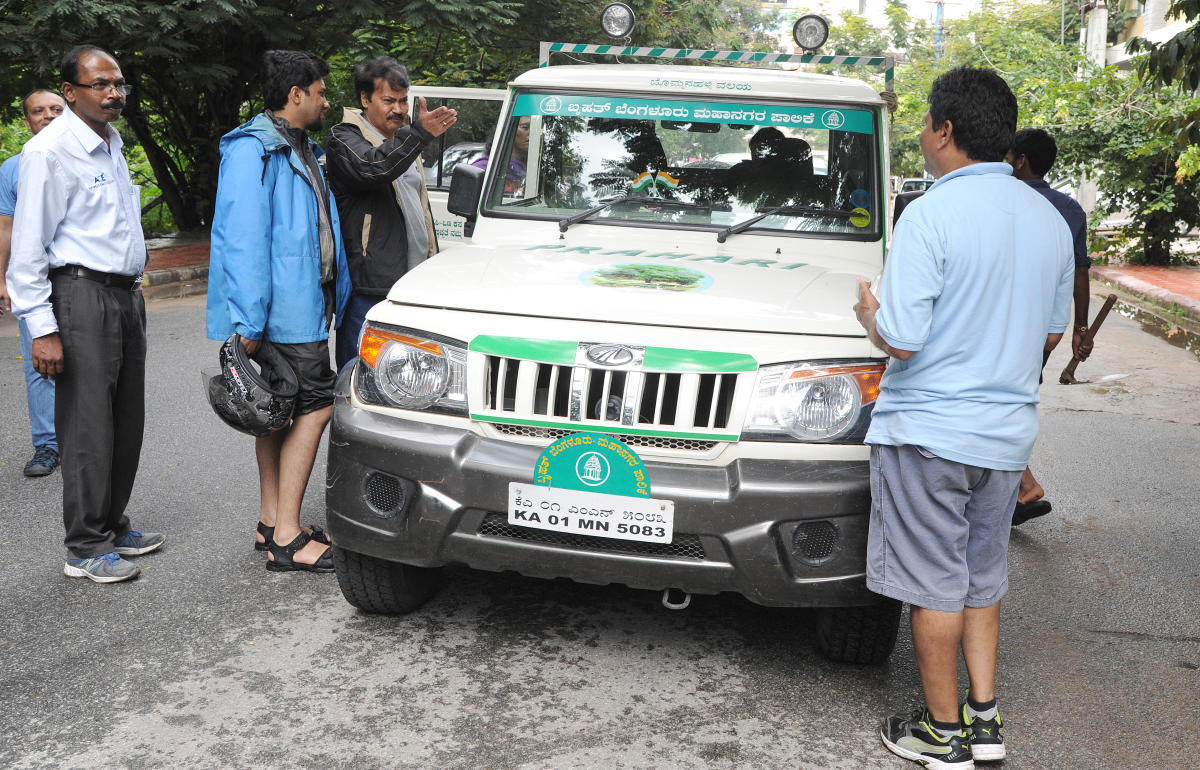 BBMP to provide Prahari vehicles to marshals