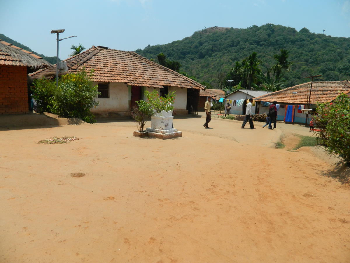 A Kunbi hamlet at Patagudi inside Kali Tiger Reserve, Dandeli. dh photo/Anitha Pailoor