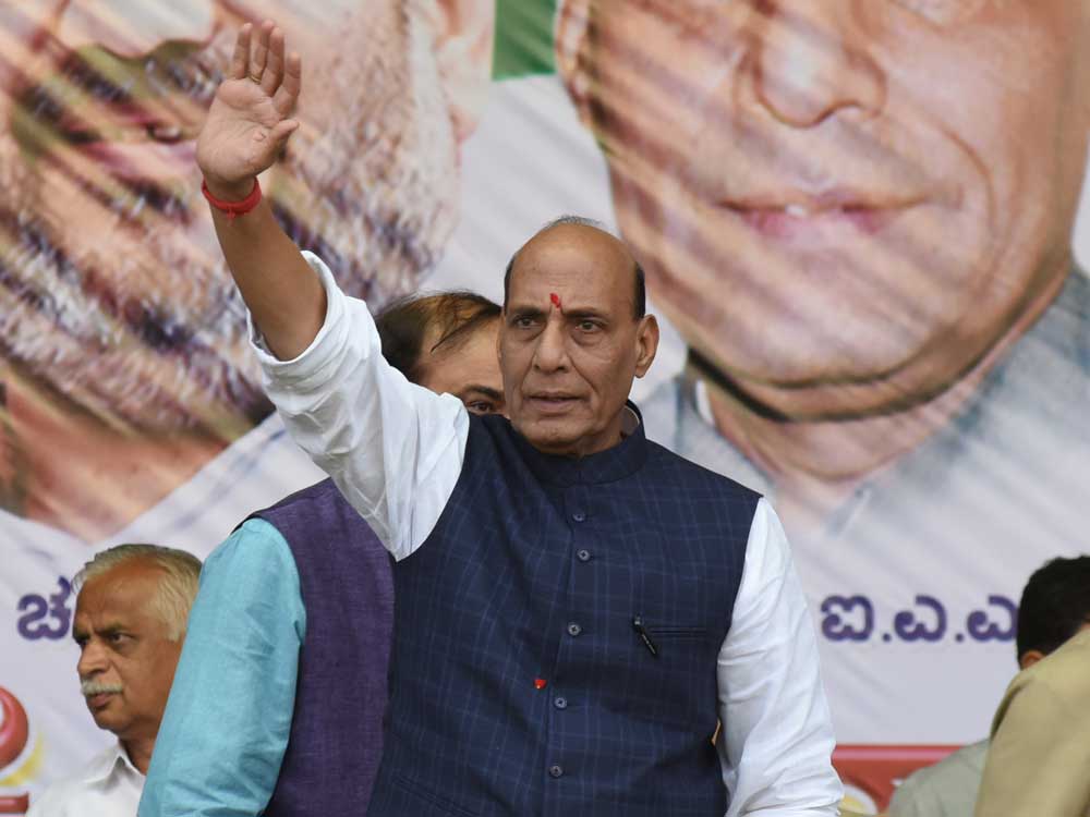 Rajnath Singh to address BJP workers in Mangaluru