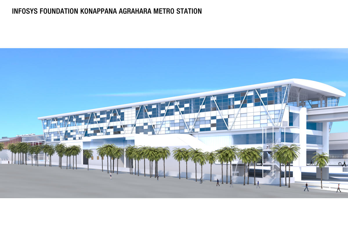 Eco-friendly E-City metro station to promote art