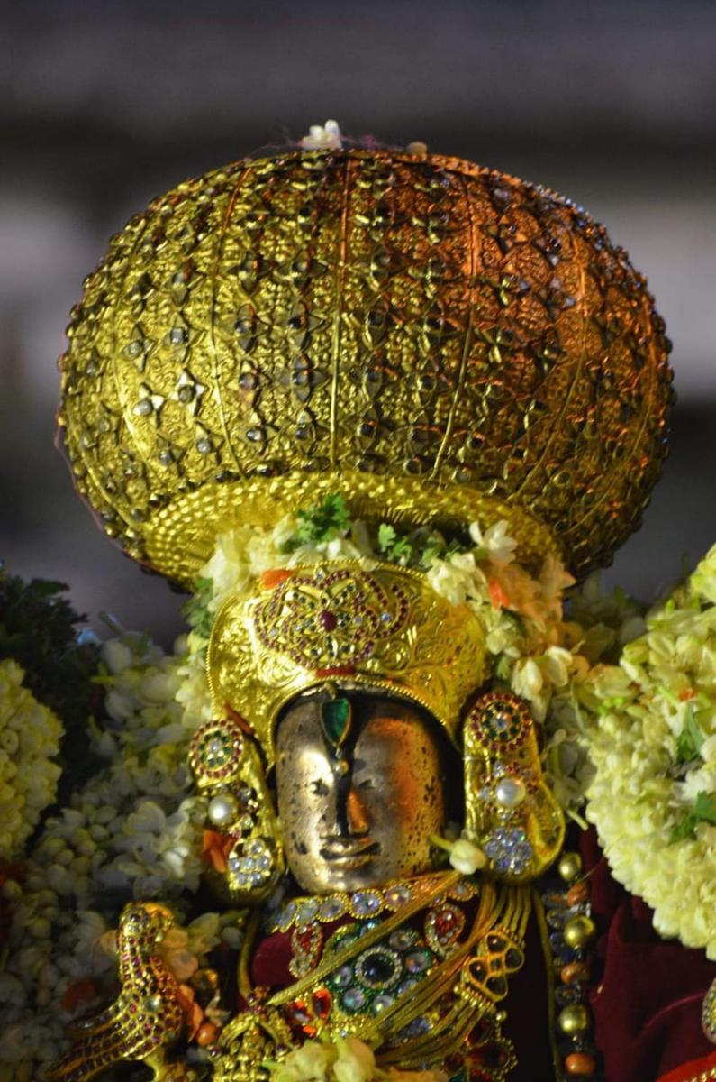 Melkote Vairamudi Utsava on March 17