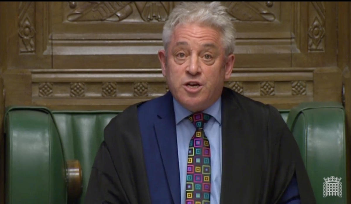 UK Speaker rules out 3rd vote on Brexit deal