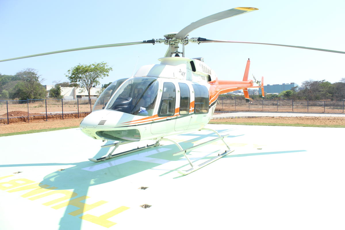 Helitaxi from KIA to be extended to Mysuru, Madikeri 