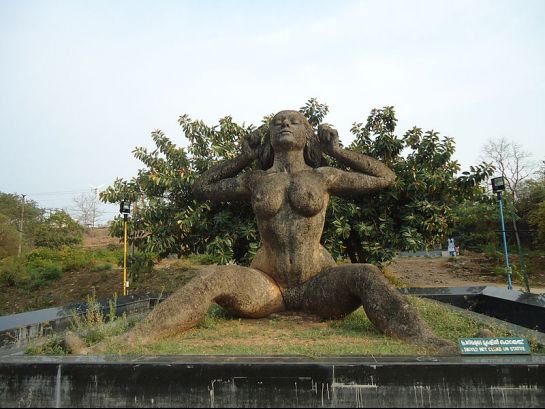 'Yakshi' nude woman sculpture in Kerala to get facelift