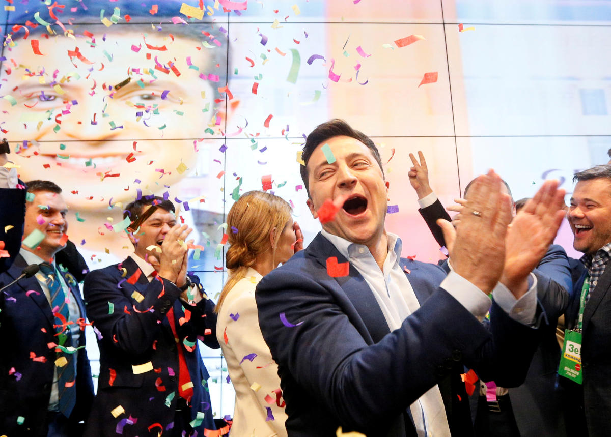 Team Zelenskiy: BTS in Ukraine election win