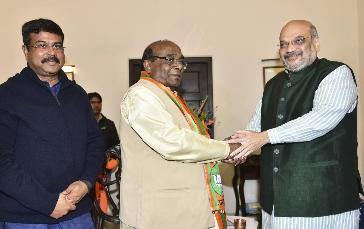 BJP ropes in another senior BJD rebel